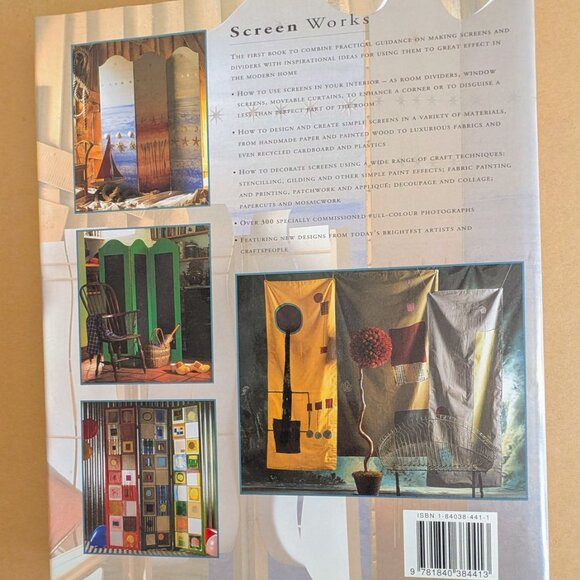 Screen Works: Practical and Inspirational Ideas for Making and Using Screens HC - Picture 6 of 6
